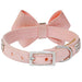 PUPPY PINK GLITZERATI 3-ROW GILTMORE DOG COLLAR
