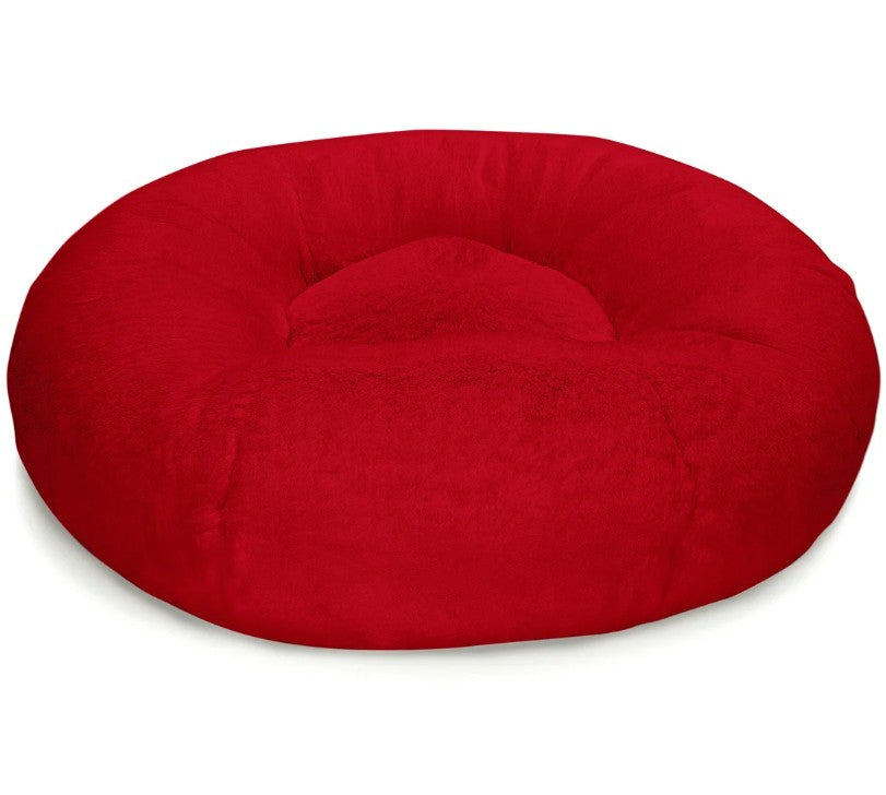 RED SPA DOG BED