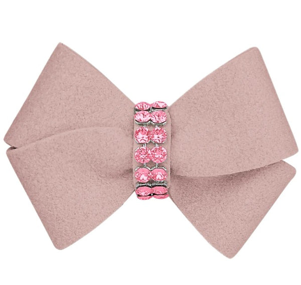ROSEWOOD NOUVEAU BOW WITH PINK GILTMORE DOG HAIR BOW