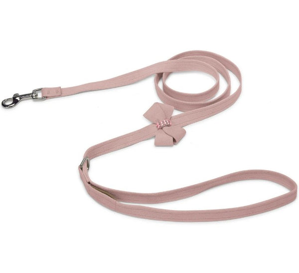 ROSEWOOD NOUVEAU BOW W/ PINK GILTMORE DOG LEASH