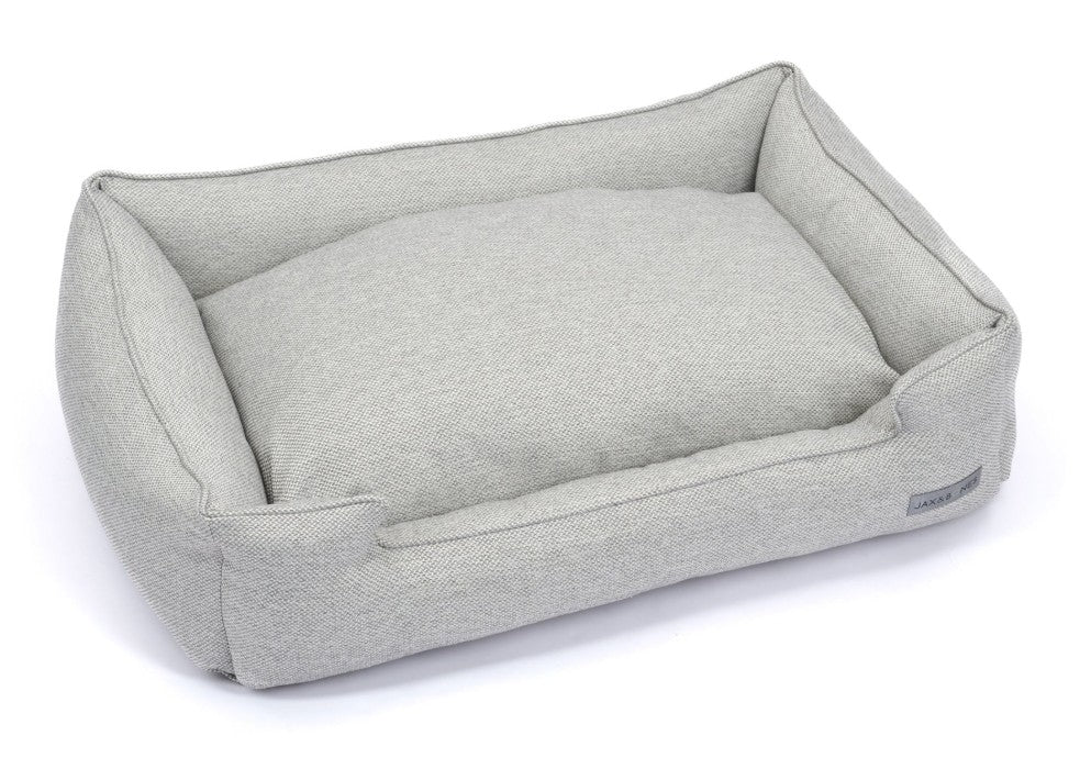 ROYCE DOVE BOLSTERED LOUNGE DOG BED