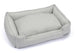 ROYCE DOVE BOLSTERED LOUNGE DOG BED