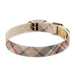 SCOTTY DOE PLAID DOG COLLAR