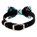 SCOTTY TIFFI PLAID BOW TIE DOG COLLAR