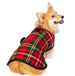 SCOTTY PLAID DOG COAT