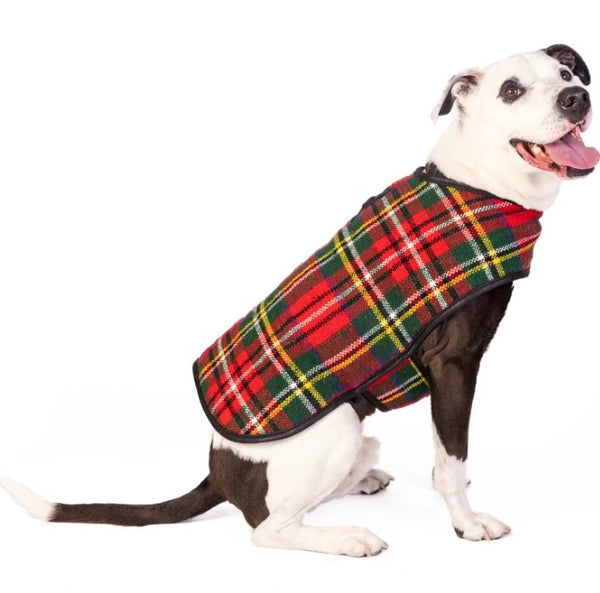 SCOTTY PLAID DOG COAT