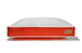 SPLASHED WHITE/LUST SERENGETI DOG BED