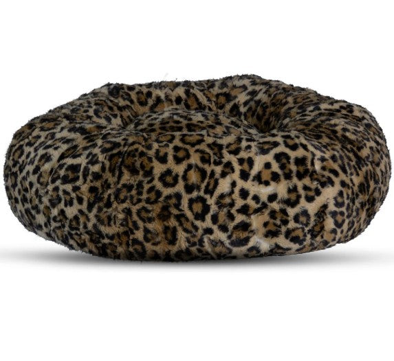 SOFT CHEETAH DOG BED