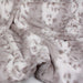 SOFT PLATINUM SNOW LEOPARD DOG BLANKET