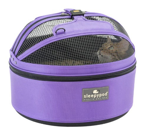 SLEEPYPOD ALL-IN-ONE PET BED - TRUE VIOLET