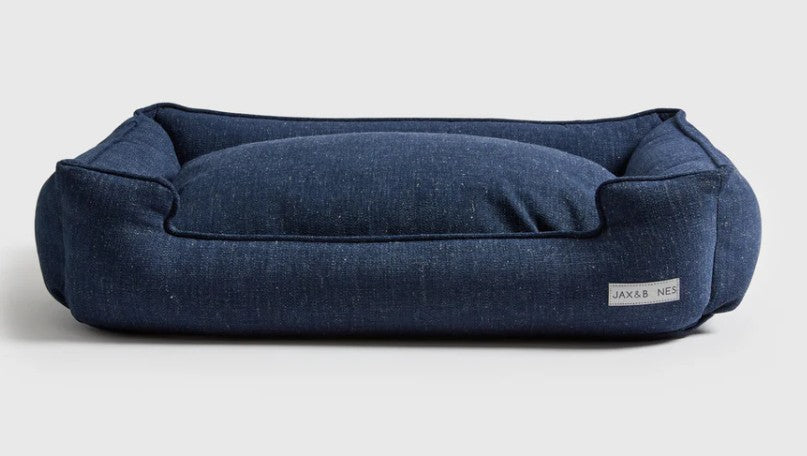 WARBY NAVY DOG LOUNGE BED