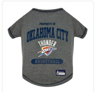 OKLAHOMA CITY THUNDER DOG TEE SHIRT