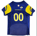 LOS ANGELES RAMS PET STRIPED NFL DOG JERSEY