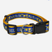 LOS ANGELES RAMS SATIN DOG COLLAR