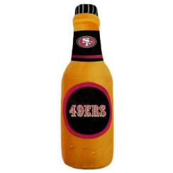 SAN FRANCISCO 49ers BOTTLE DOG TOY
