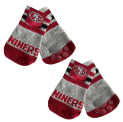 SAN FRANCISCO 49ERS DOG SOCKS