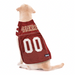 SAN FRANCISCO 49ERS PET STRIPED  DOG JERSEY
