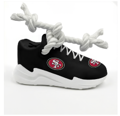 SAN FRANCISCO 49ERS SNEAKER TREAT DOG TOY