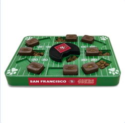 SAN FRANCISCO 49ERS PUZZLE DOG TOY