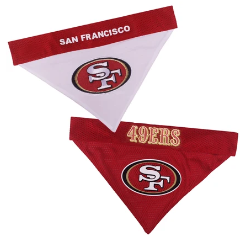 SAN FRANCISCO 49ERS DOG BANDANA
