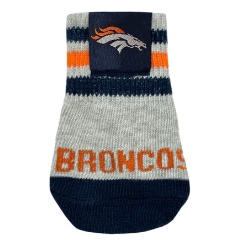 DENVER BRONCOS DOG SOCKS