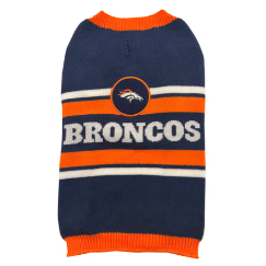 DENVER BRONCOS DOG SWEATER