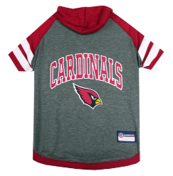 ARIZONA CARDINALS HOODIE DOG TEE SHIRT