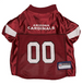 ARIZONA CARDINALS PET STRIPED  DOG JERSEY