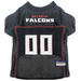 ATLANTA FALCONS PET STRIPED  DOG JERSEY