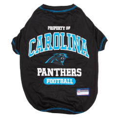 CAROLINA PANTHERS DOG TEE SHIRT