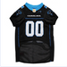 CAROLINA PANTHERS PET STRIPED DOG JERSEY