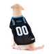 CAROLINA PANTHERS PET STRIPED DOG JERSEY
