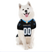 CAROLINA PANTHERS PET STRIPED DOG JERSEY