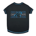 CAROLINA PANTHERS STRIPE TEXT DOG TEE SHIRT