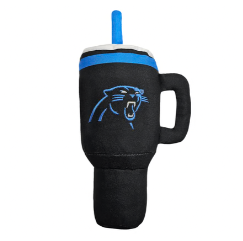 CAROLINA PANTHERS NYLON TUMBLER DOG TOY
