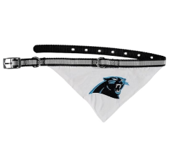 CAROLINA PANTHERS COLLAR DOG BANDANA