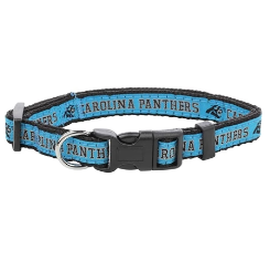 CAROLINA PANTHERS DOG COLLAR