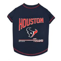 HOUSTON TEXANS DOG TEE SHIRT