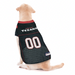 HOUSTON TEXANS PET STRIPED DOG JERSEY