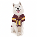 WASHINGTON COMMANDERS PET STRIPED DOG JERSEY