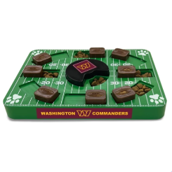 WASHINGTON COMMANDERS PUZZLE DOG TOY