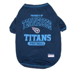 TENNESSEE TITANS DOG TEE SHIRT