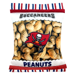 TAMPA BAY BUCCANEERS PEANUT BAG DOG TOY