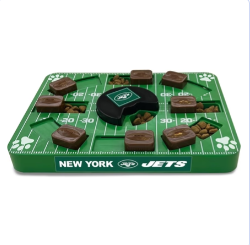 NEW YORK JETS LARGE PUZZLE DOG TOY