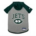 NEW YORK JETS HOODIE DOG TEE SHIRT