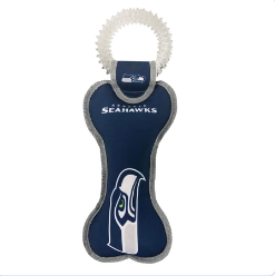 SEATTLE SEAHAWKS DENTAL RING DOG TOY