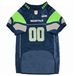 SEATTLE SEAHAWKS PET STRIPED DOG JERSEY