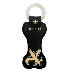 NEW ORLEANS SAINTS DENTAL RING DOG TOY