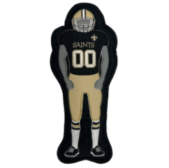 NEW ORLEANS SAINTS PLAYER TOUGH DOG TOY