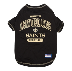 NEW ORLEANS SAINTS DOG TEE SHIRT